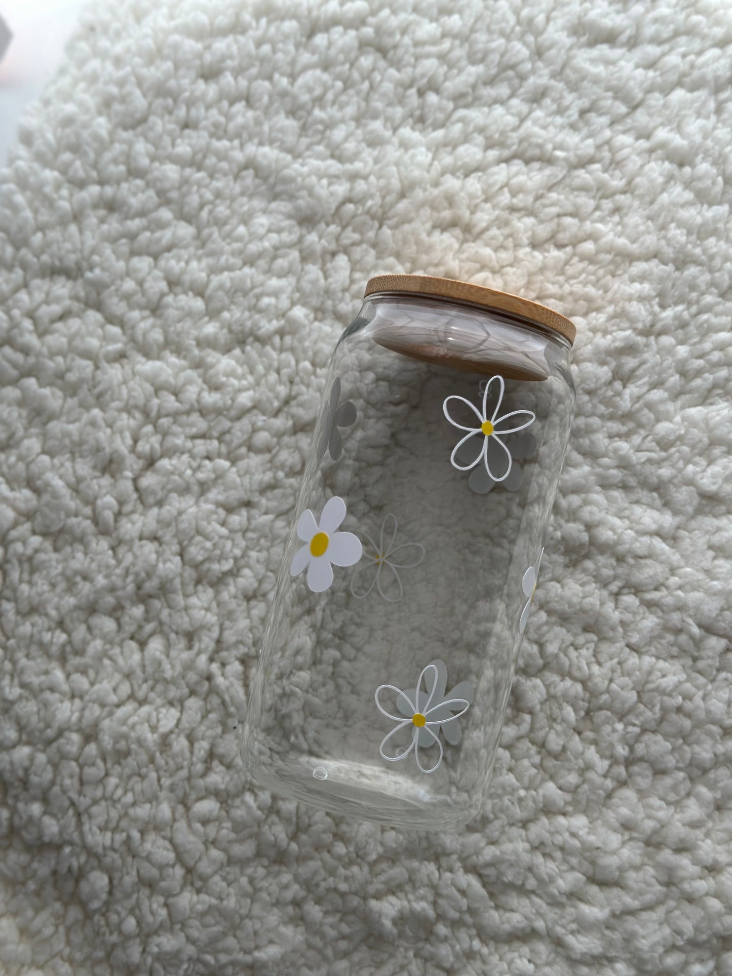 Daisy Glass Cup
