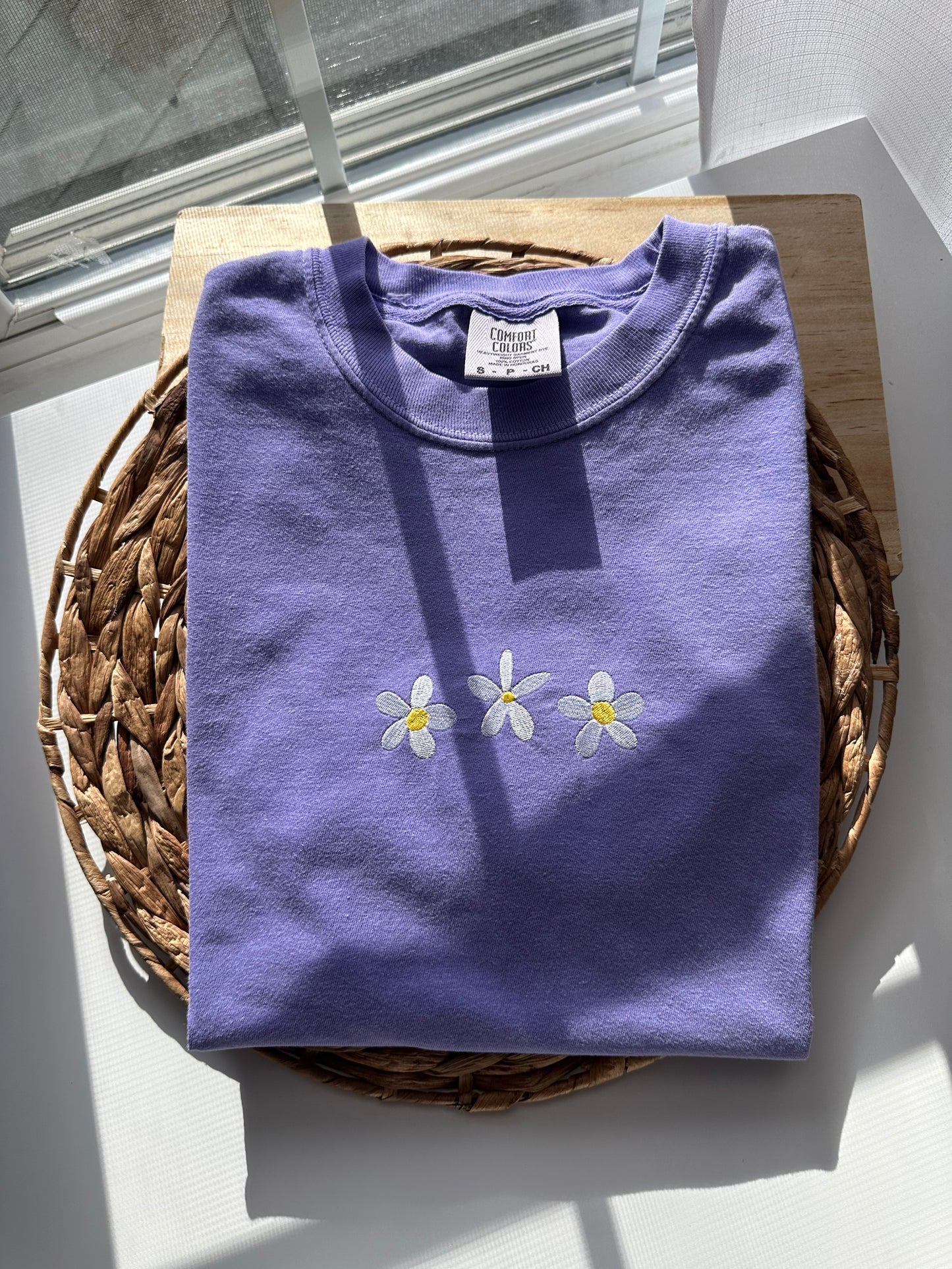 Daisy Embroidered Shirt