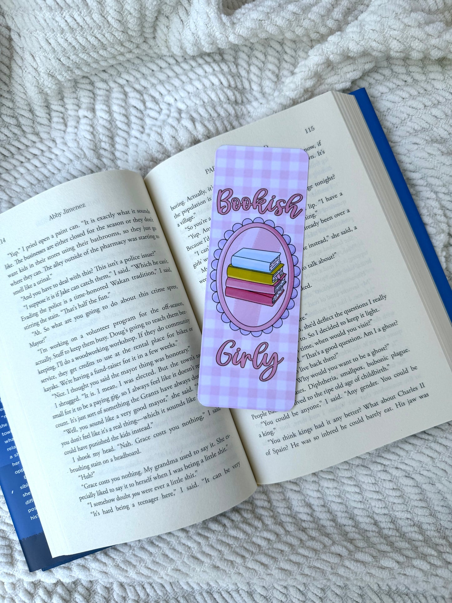 Bookish Girly Bookmark