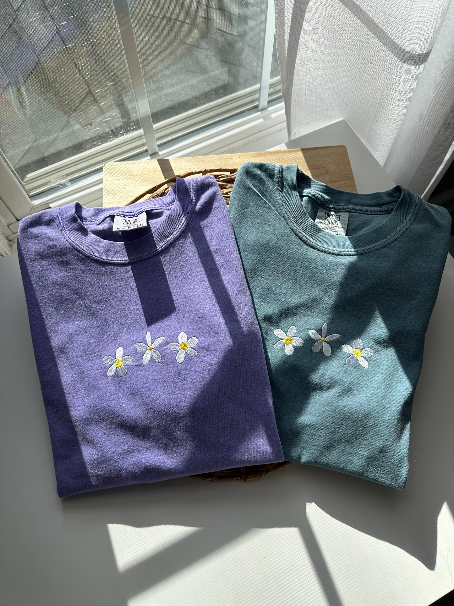 Daisy Embroidered Shirt