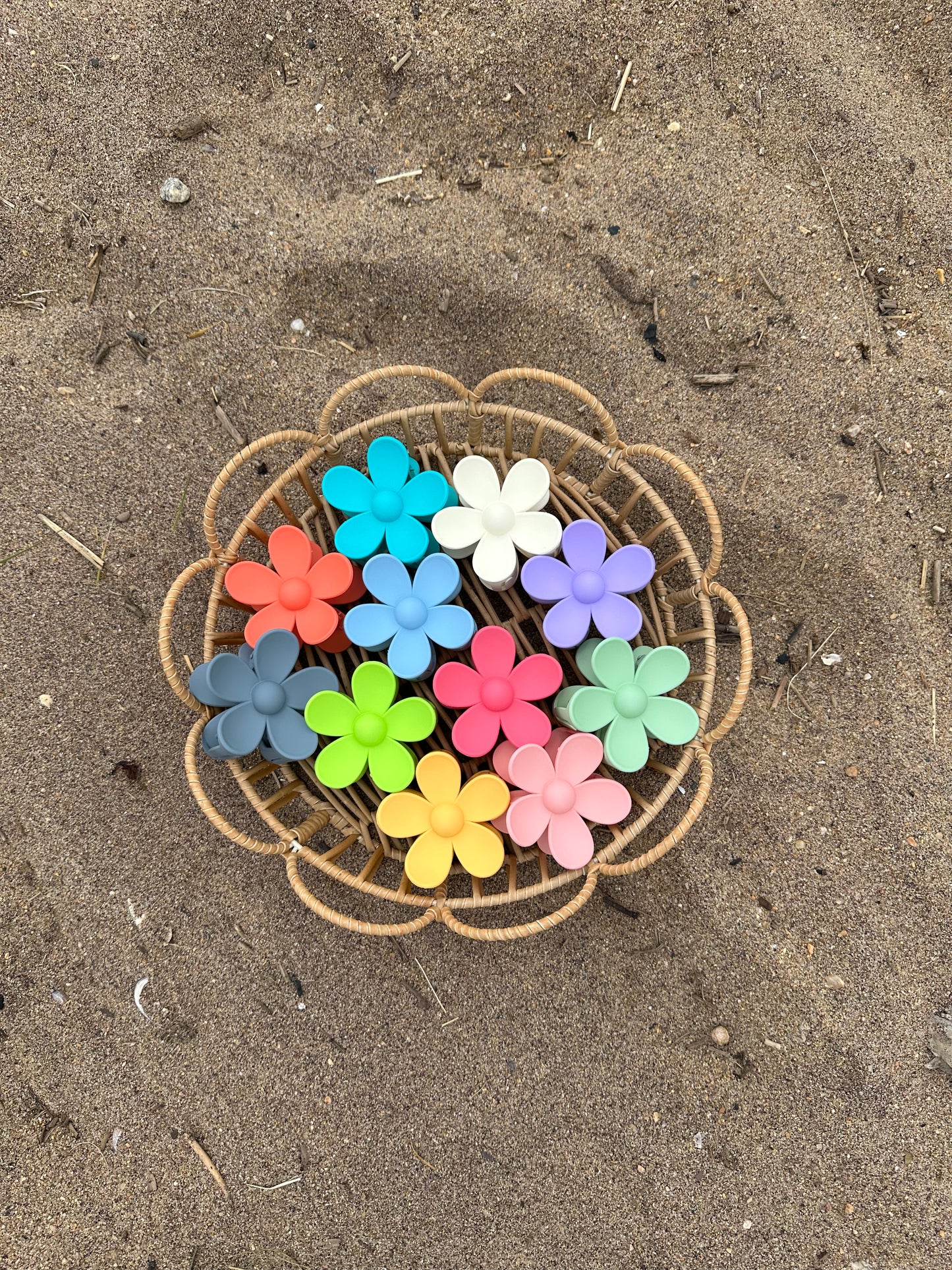 Flower Hair Clips