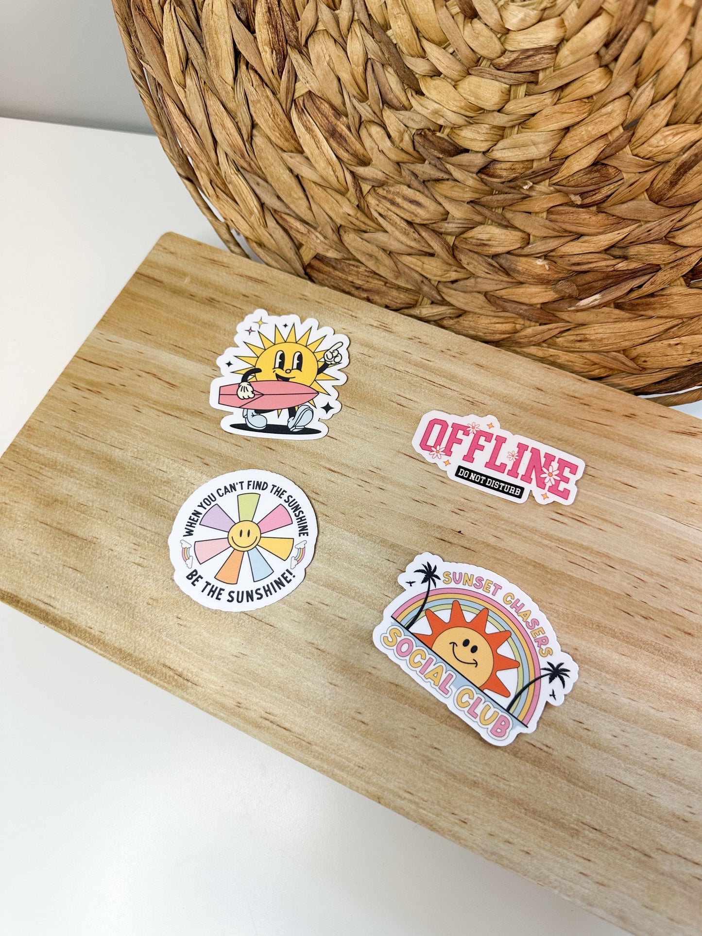 Be the sunshine! Waterproof Sticker