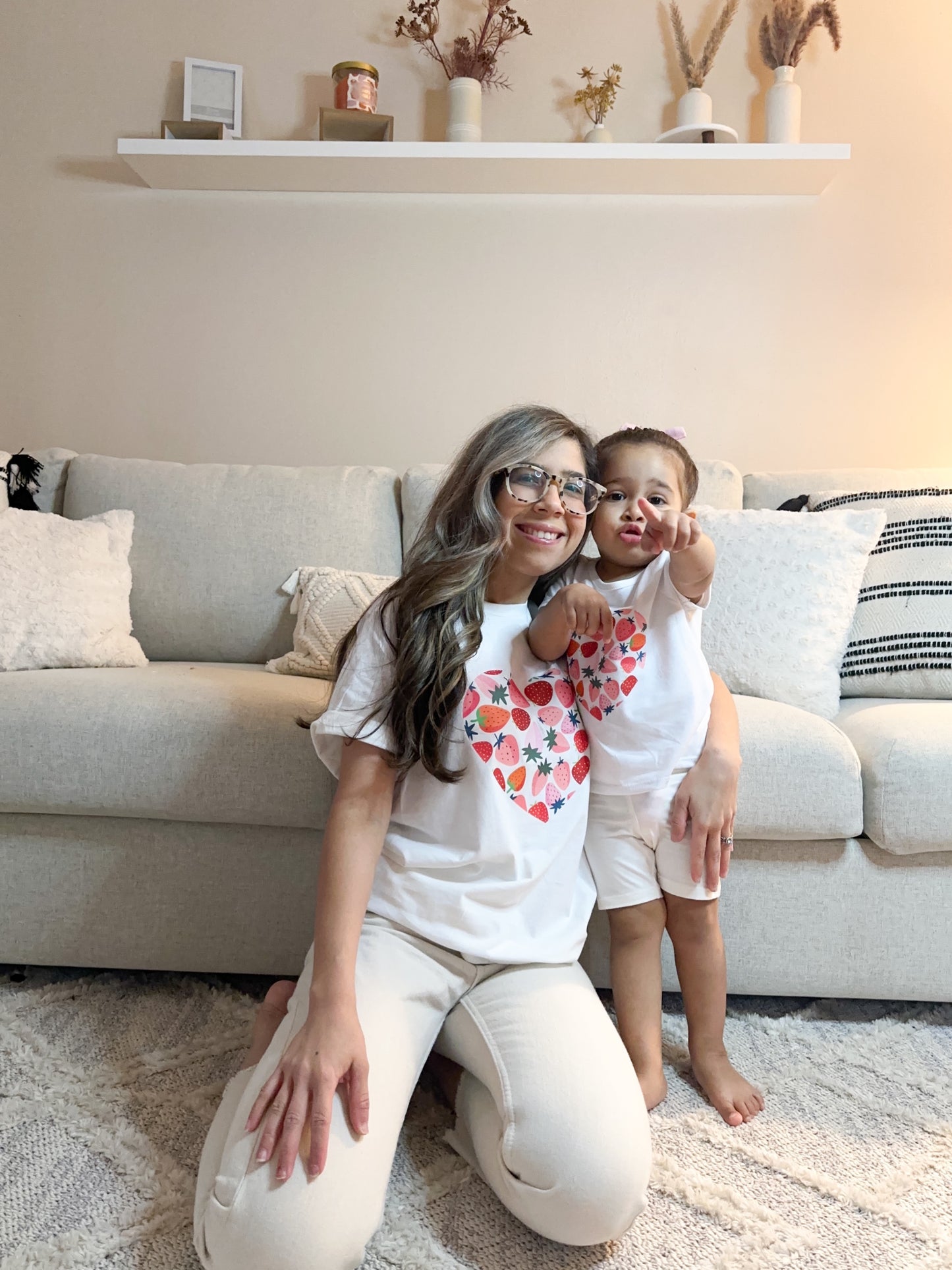 Fruity Strawberries Tees Kids