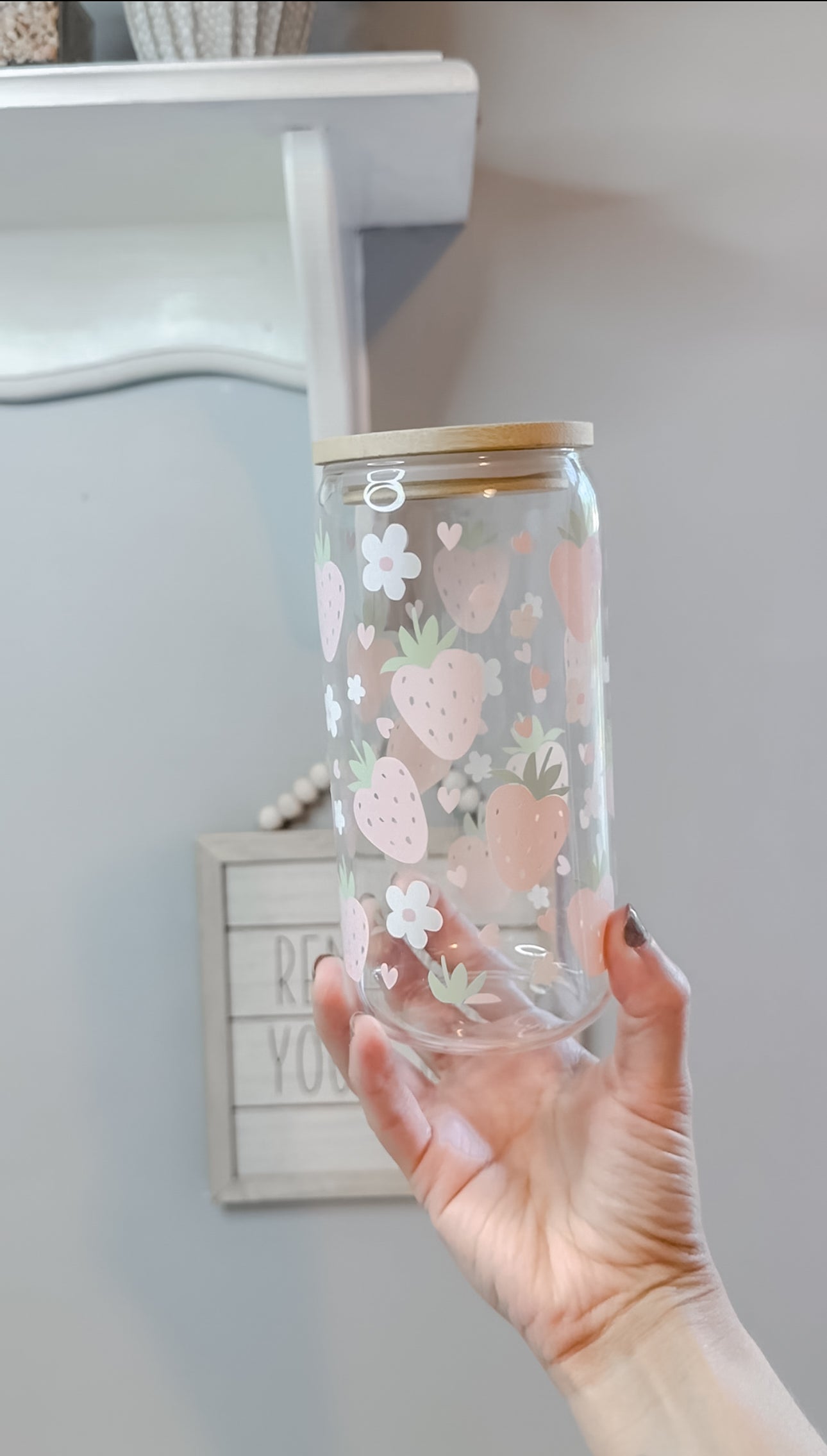 Strawberry Pink Cup