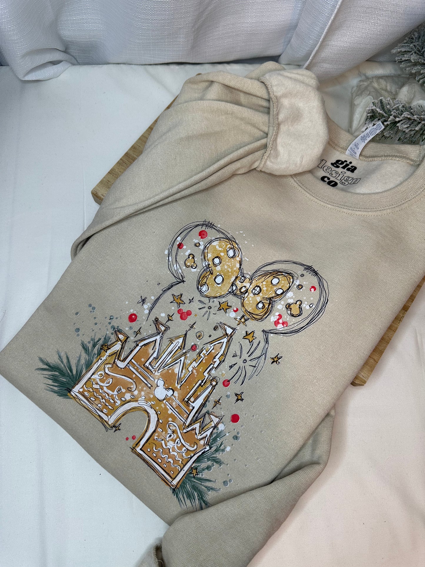 Castle Gingerbread Sweatshirt