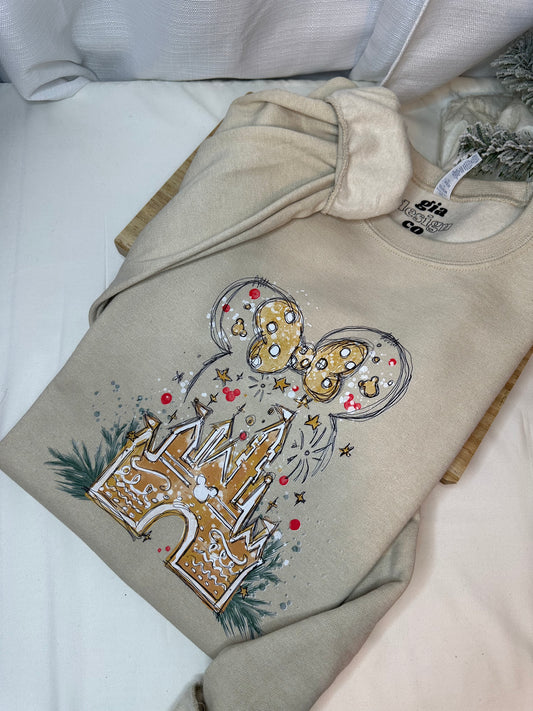 Castle Gingerbread Sweatshirt