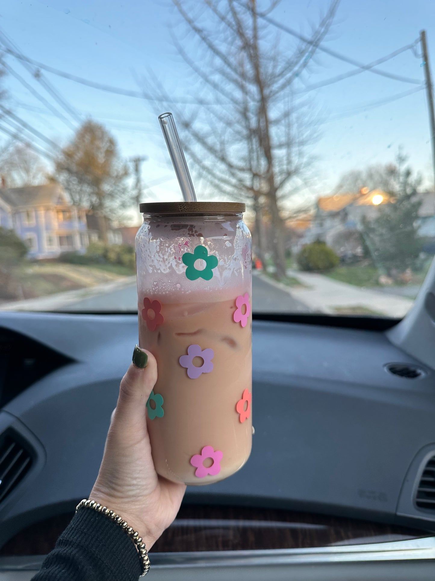 Spring Glass Cup