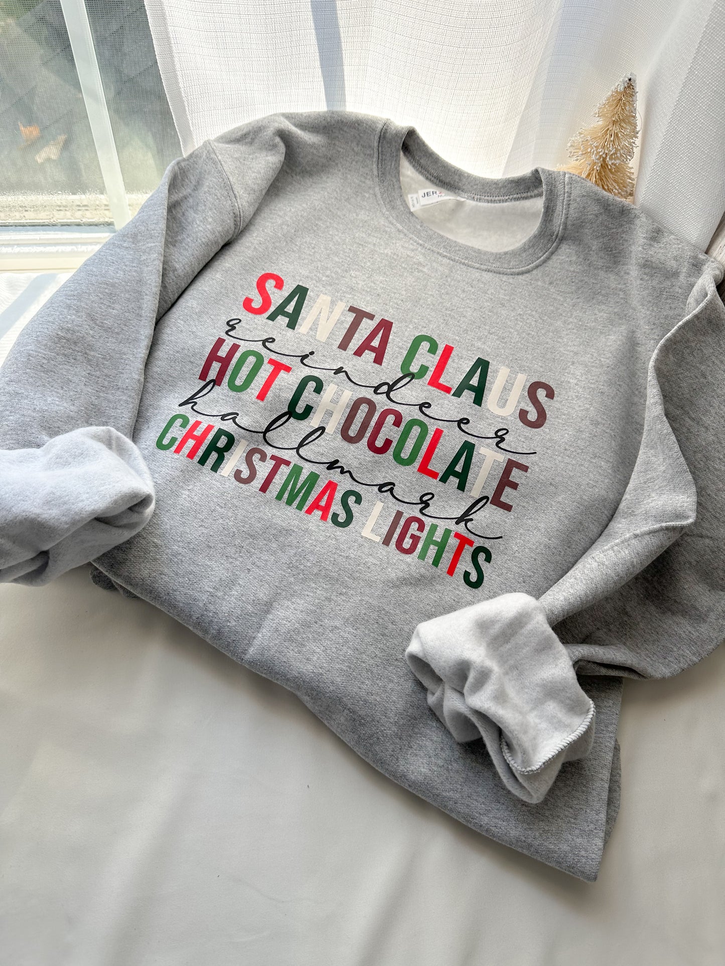 Christmas List Sweatshirt