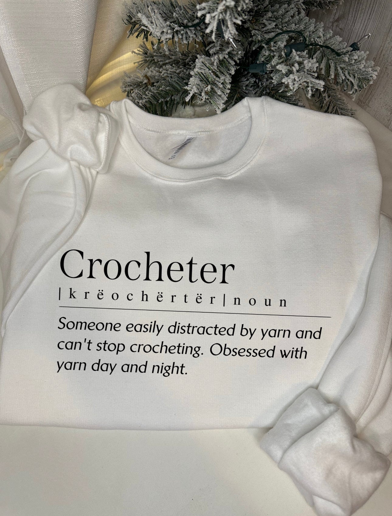 Crocheter Sweatshirt
