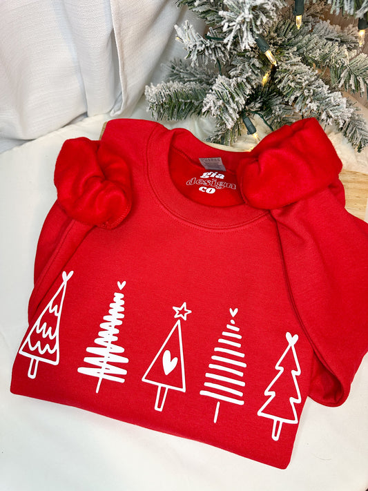 Christmas Trees Sweatshirt