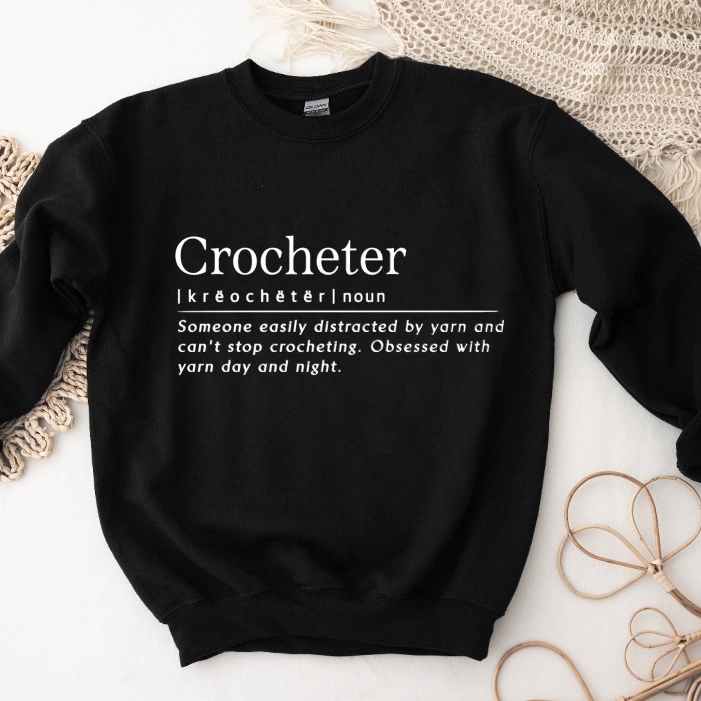 Crocheter Sweatshirt