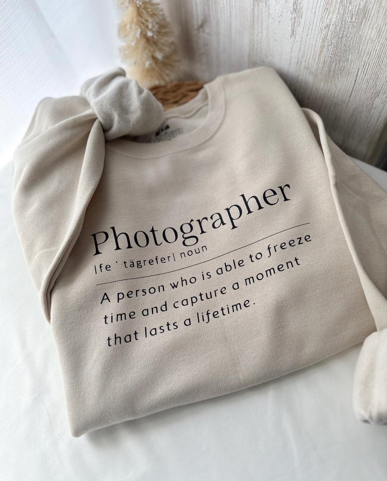 Photographer Sweatshirt