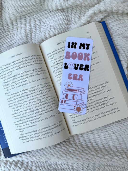 In my book lover era Bookmark