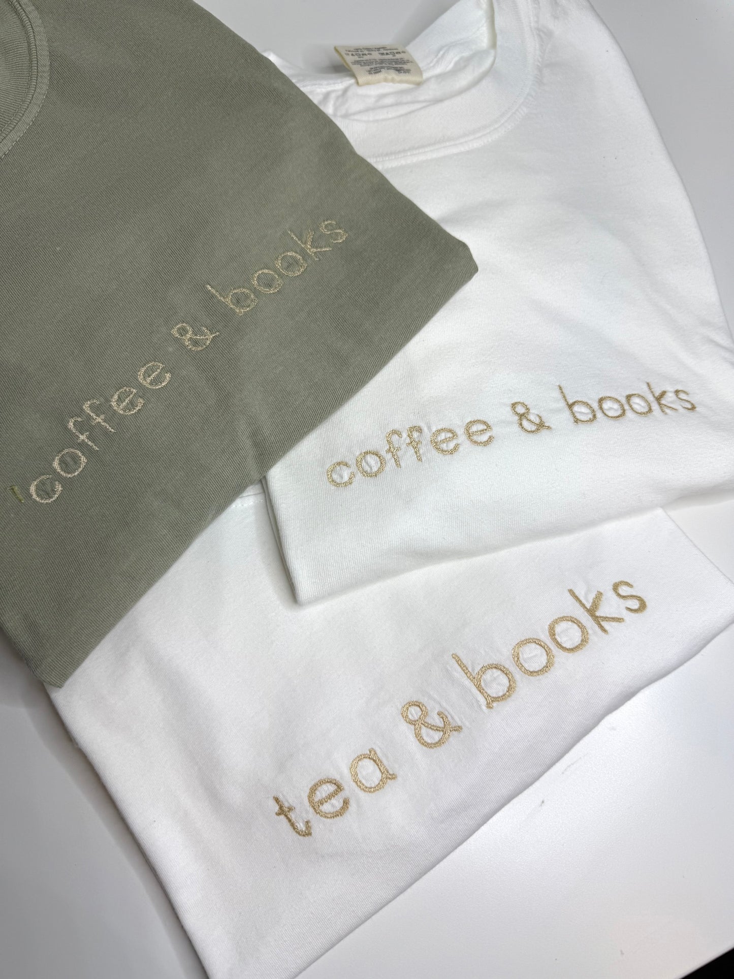 Minimalist Embroidered Tee - Personalized