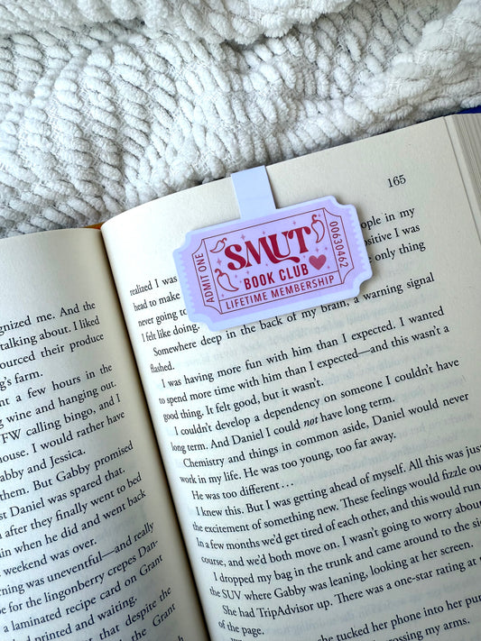 SMUT Book Club Magnetic Bookmark