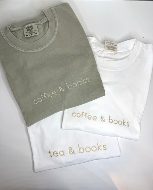 Minimalist Embroidered Tee - Personalized