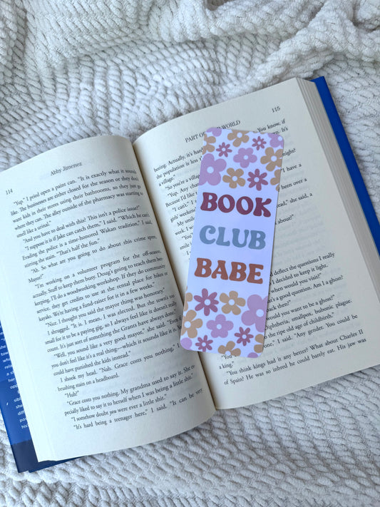Book Club Babe Bookmark