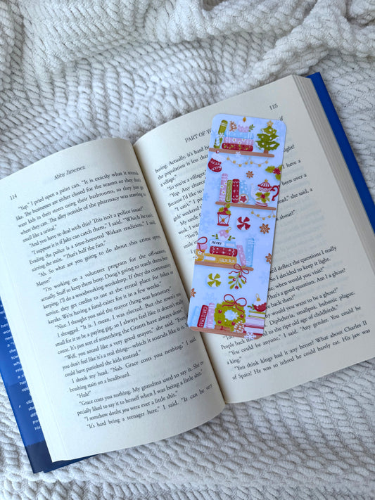 Christmas Shelves Bookmark