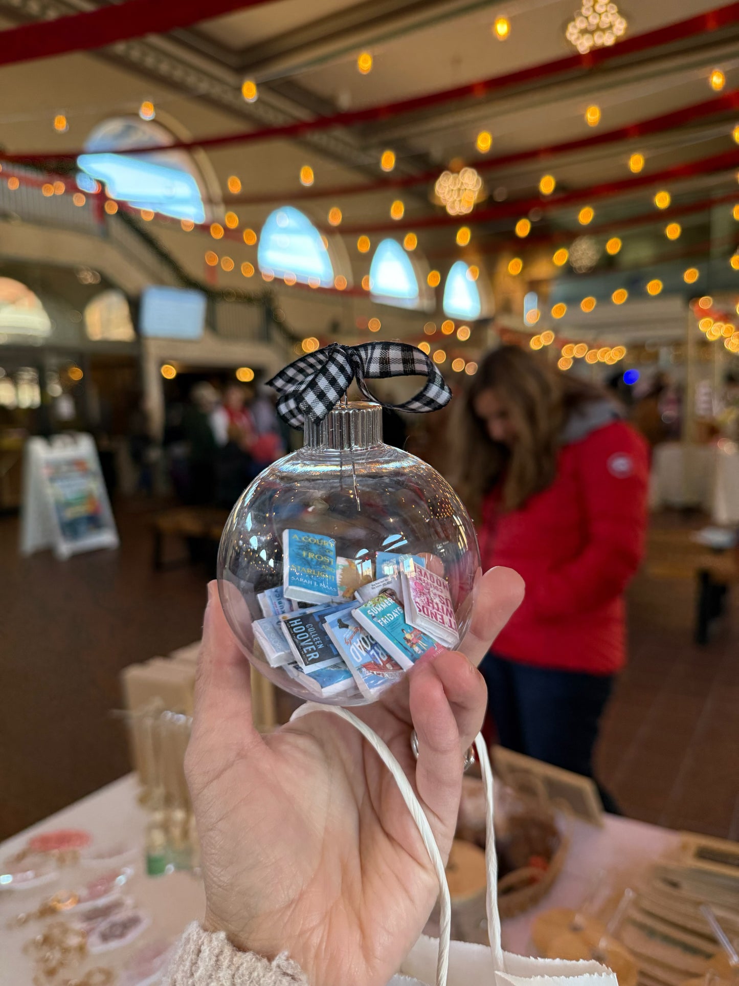 Mini Book Lover Ornaments