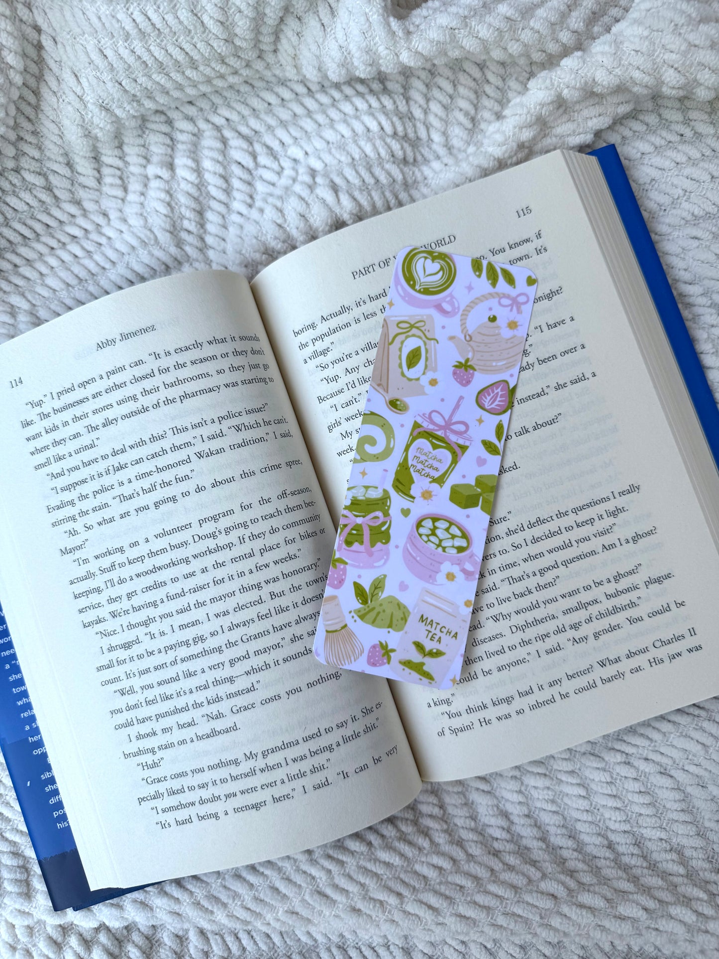 Matcha Bookmark