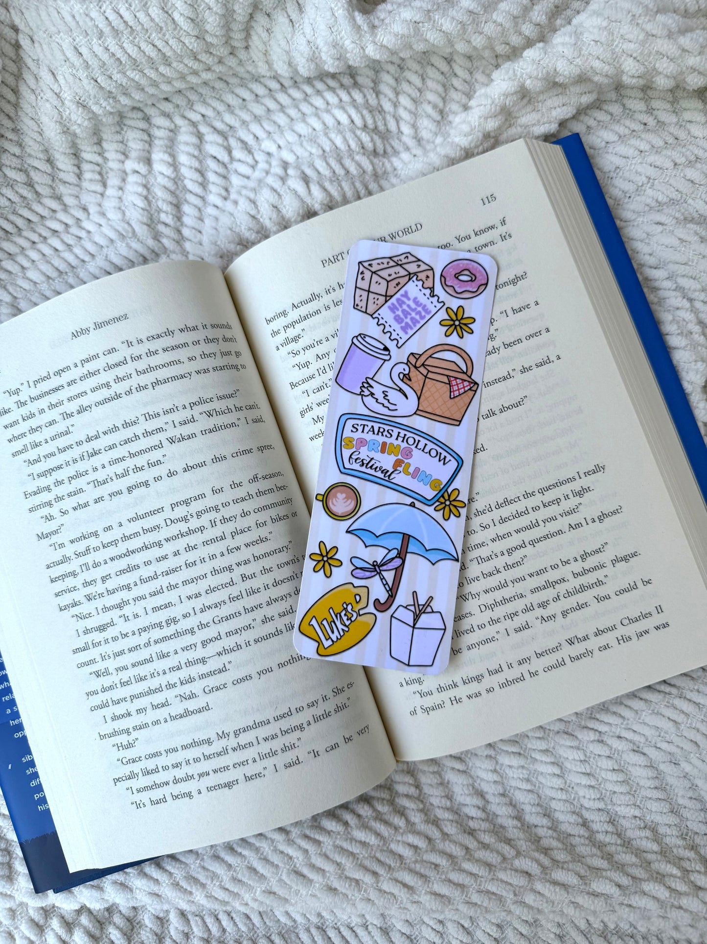 Luke’s Spring Fling Bookmark