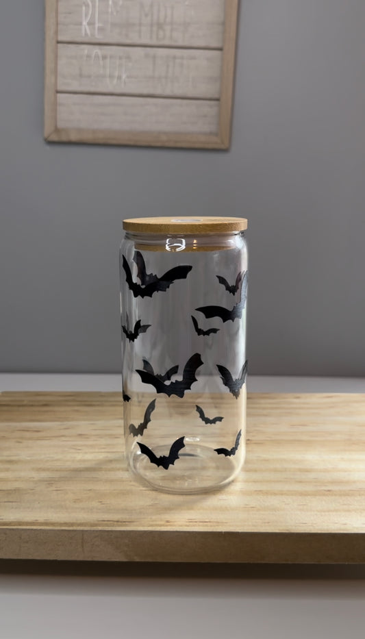 Bats Glass Cups