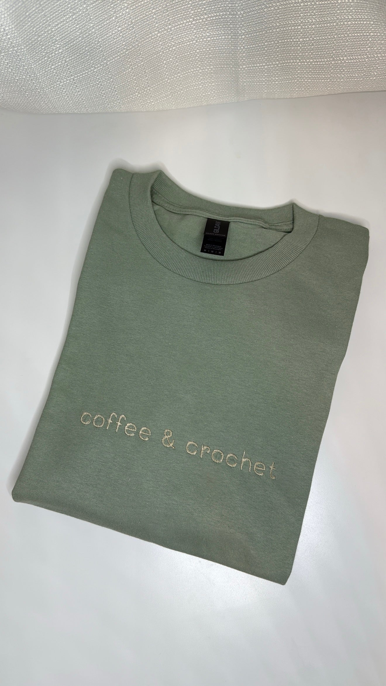 Minimalist Embroidered Tee - Personalized
