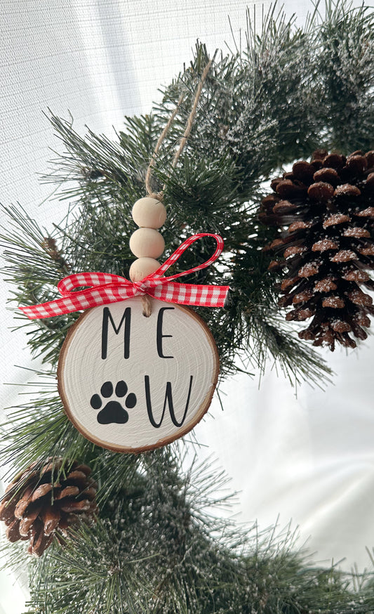 MEOW Ornament